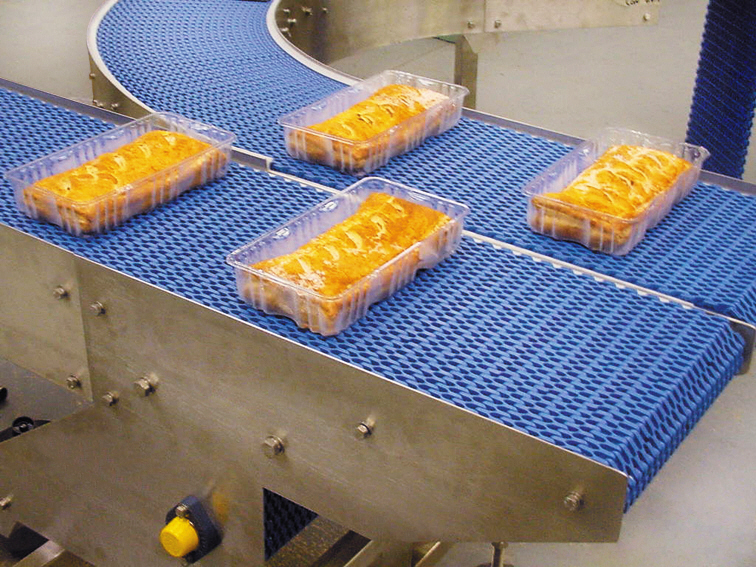 High-Speed Curve Control for Food Tray Stability